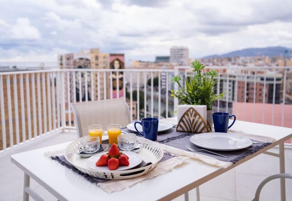 Sea Views Penthouse City Center Málaga Esterno foto