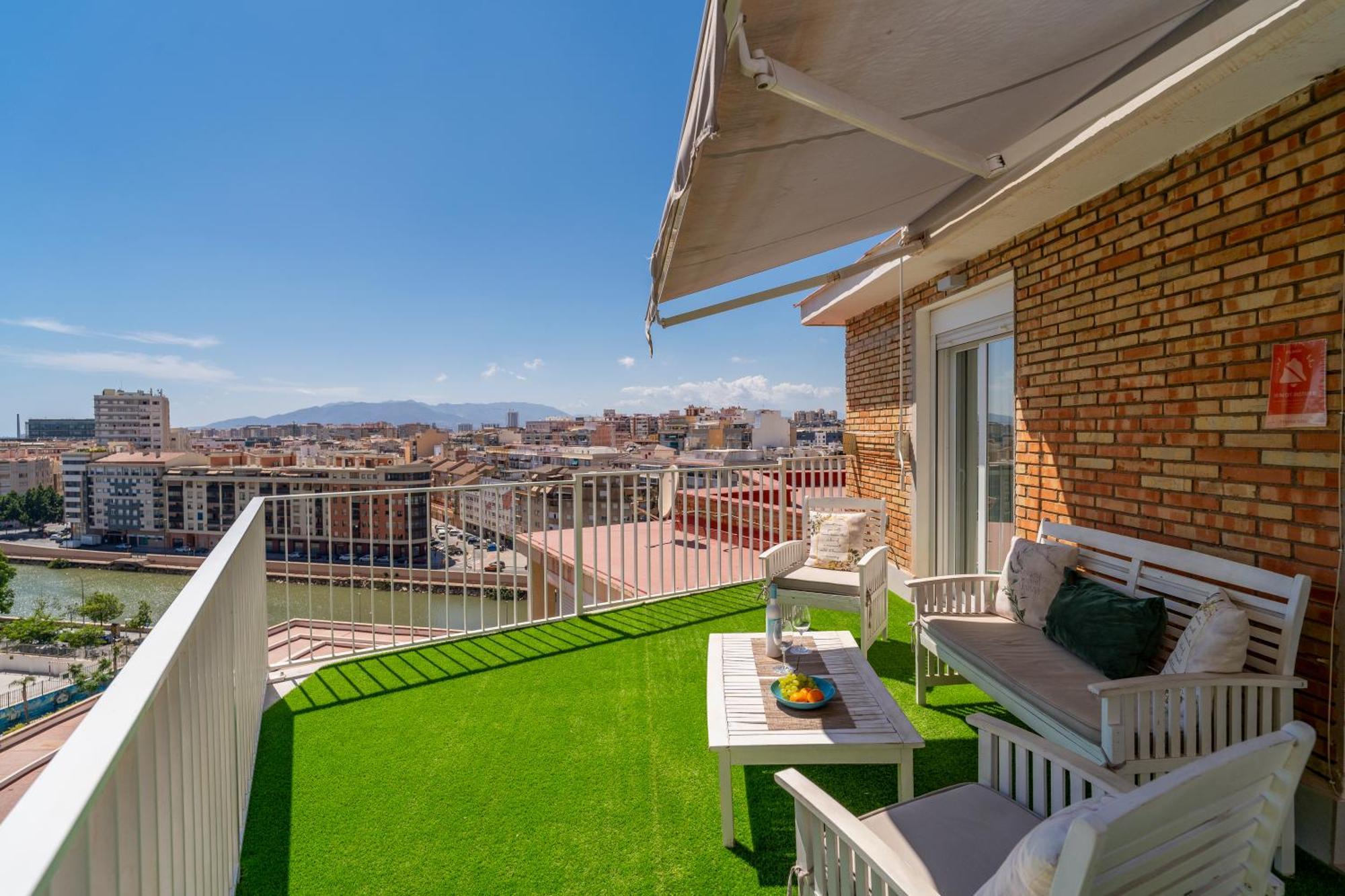 Sea Views Penthouse City Center Málaga Esterno foto