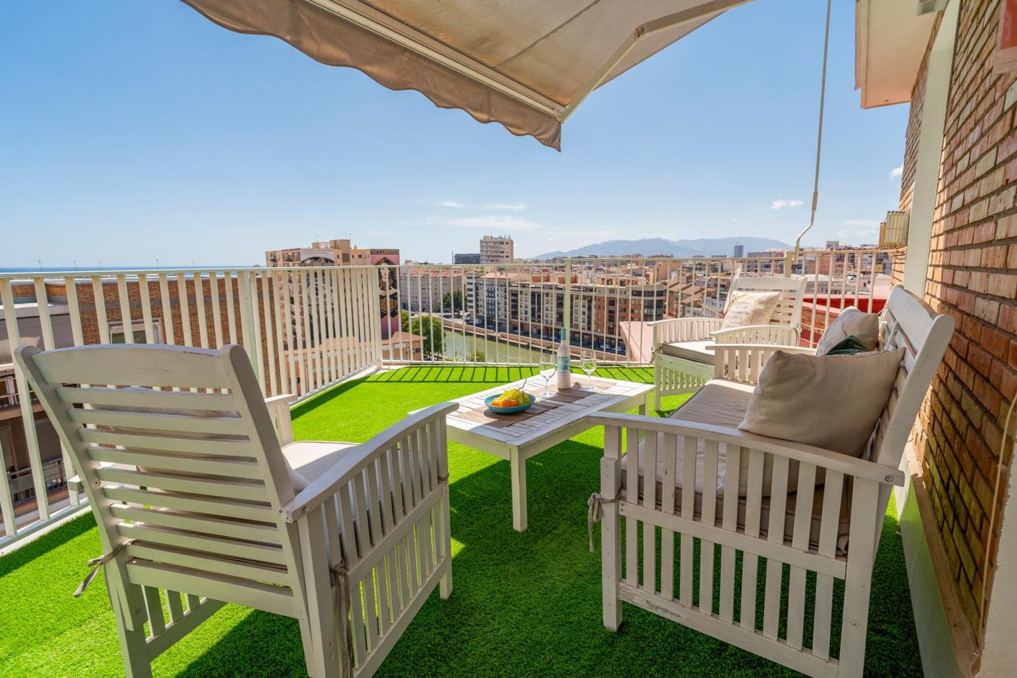 Sea Views Penthouse City Center Málaga Esterno foto
